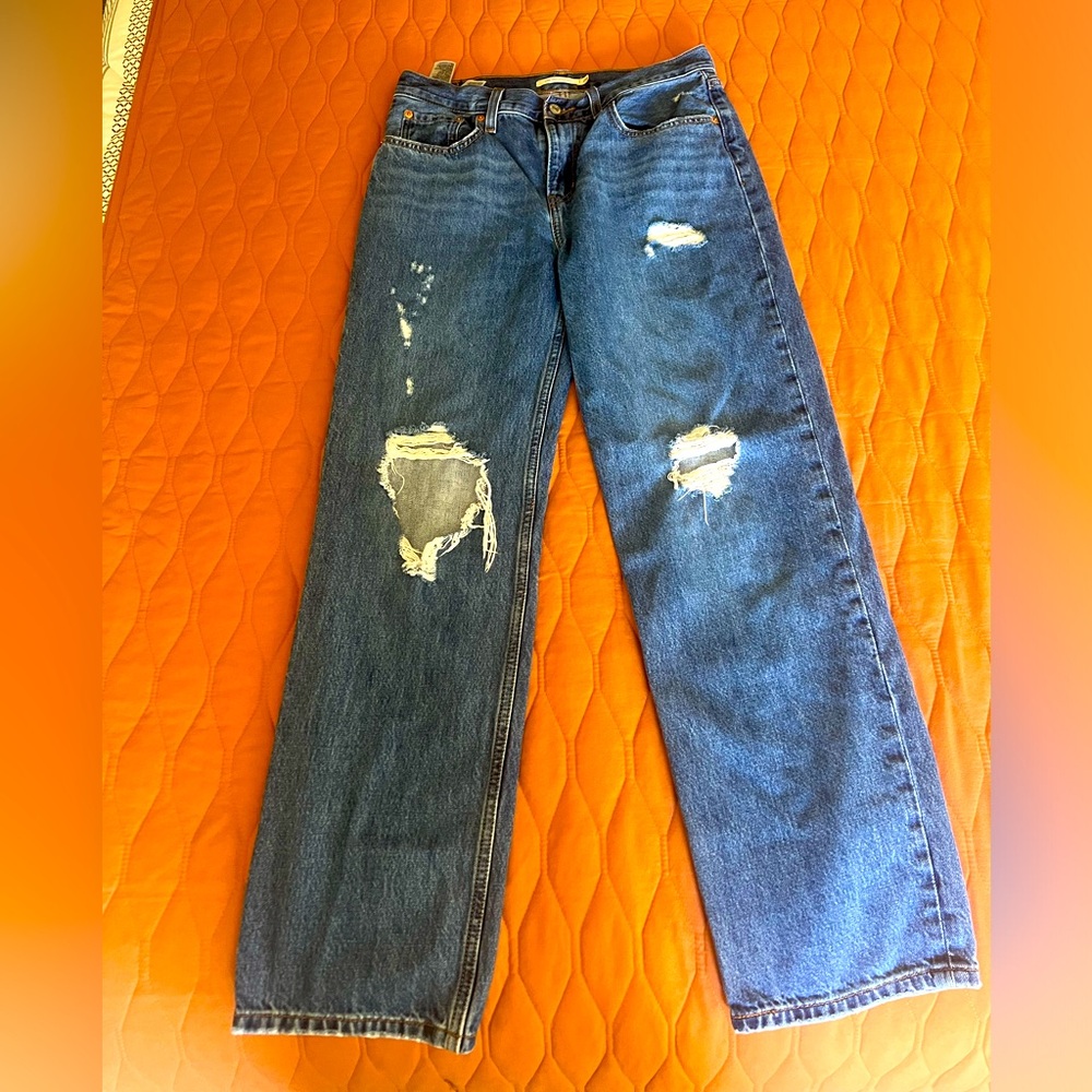 Women’s Levi’s low pro straight leg jeans
